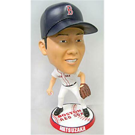 FOREVER COLLECTIBLES Boston Red Sox Daisuke Matsuzaka 9.5in Super Bighead Bobblehead 8132965410